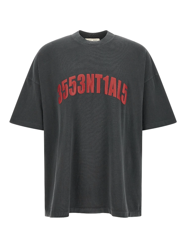 Gray Cotton T-Shirt