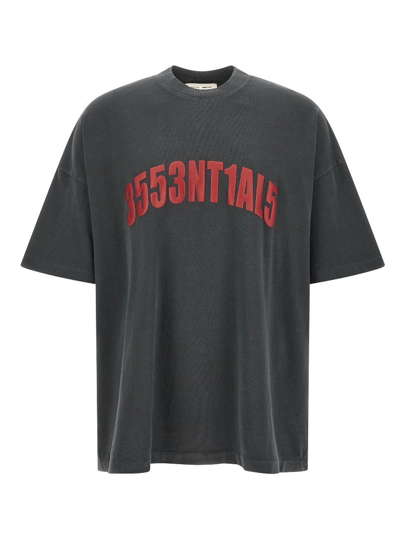 Gray Cotton T-Shirt