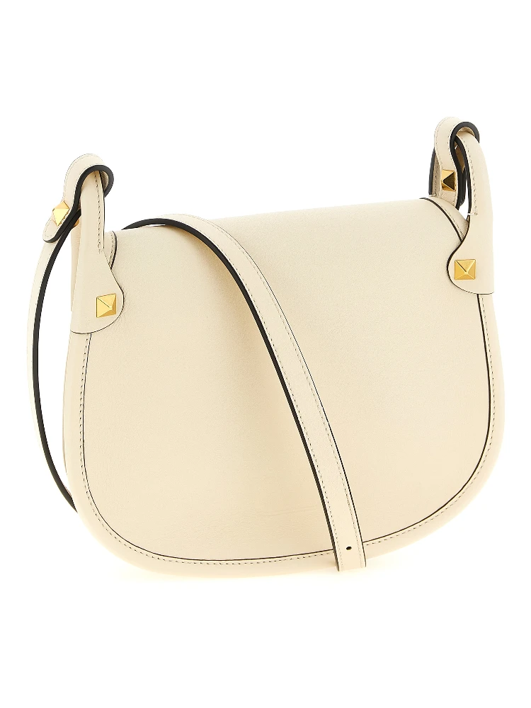 White Calfskin Shoulder Bag alternative