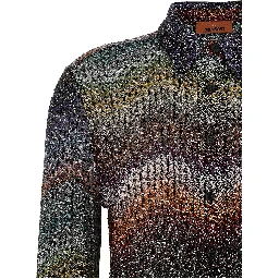 Multicolor Viscose Blouse