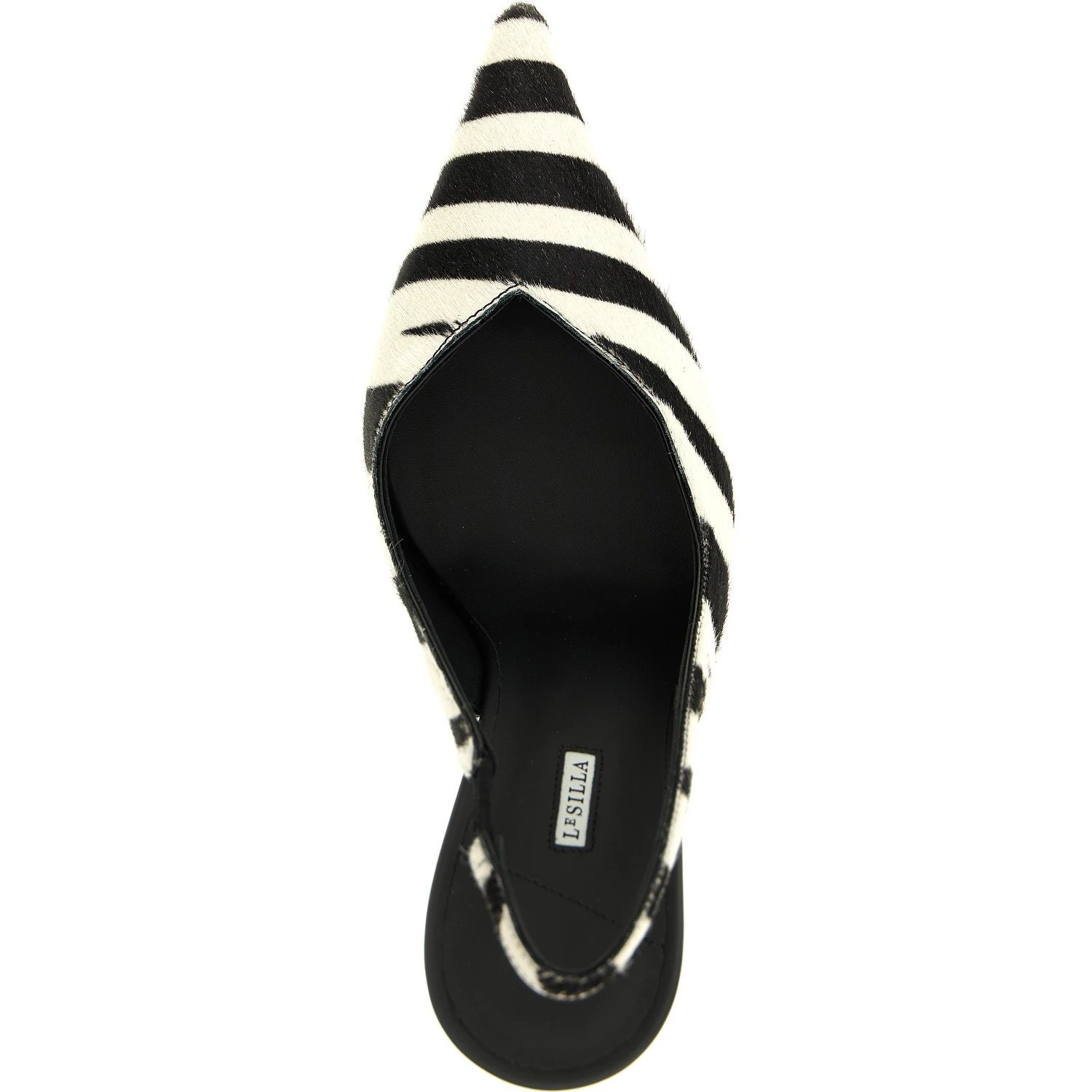 Bicolor Calfskin High Heel Pumps
