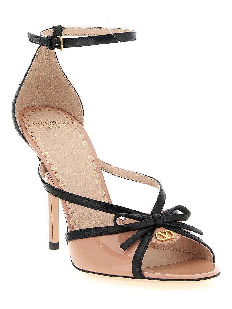 Multicolor Calfskin Stiletto Heel Sandals alternative