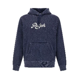 Blue Cotton Sweatshirt