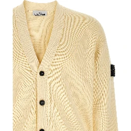 Beige Cotton Cardigan