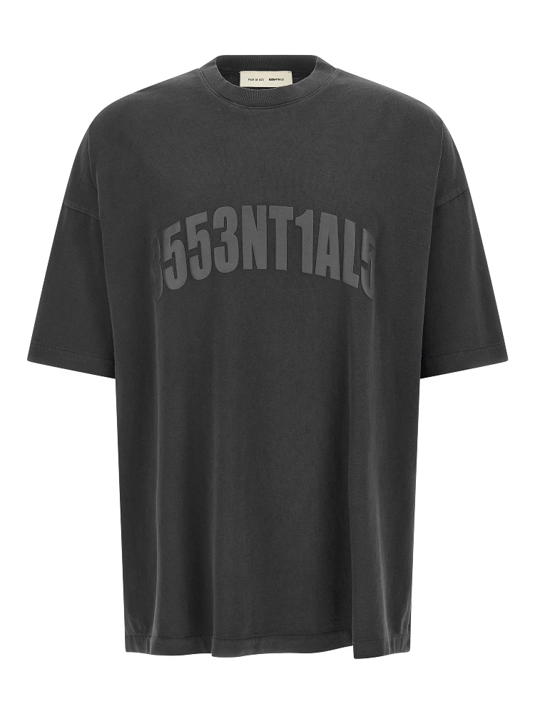Gray Cotton T-Shirt