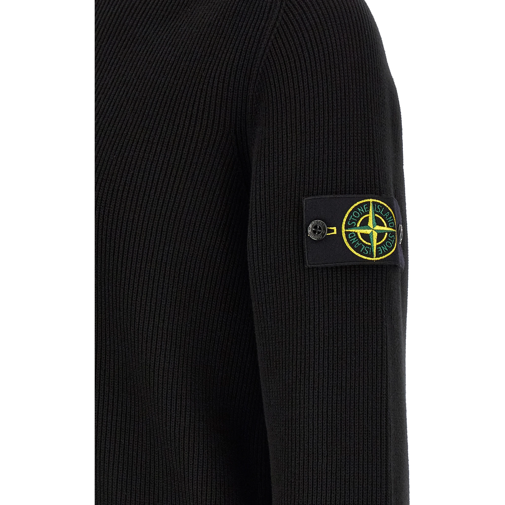 Black Cotton Cardigan