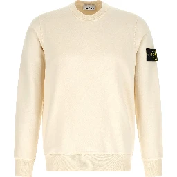 Beige Cotton Sweatshirt