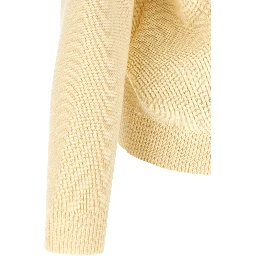 Beige Cotton Cardigan