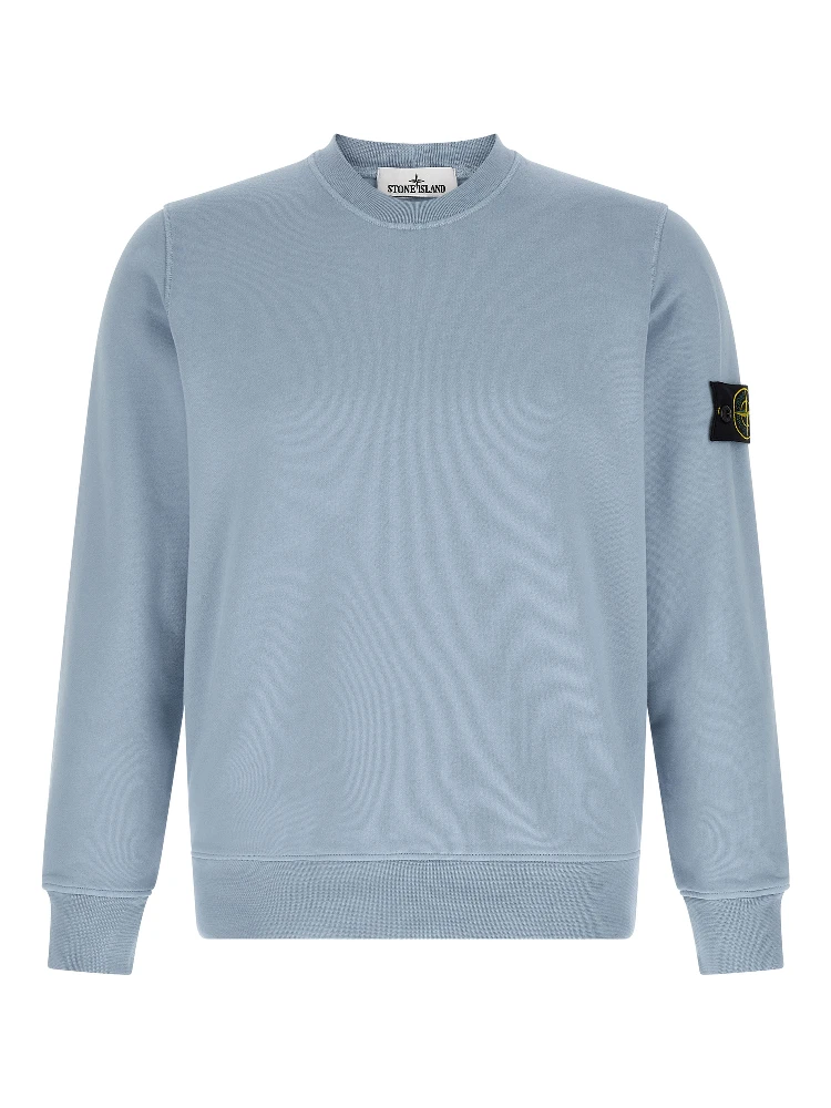 Blue Cotton Sweatshirt