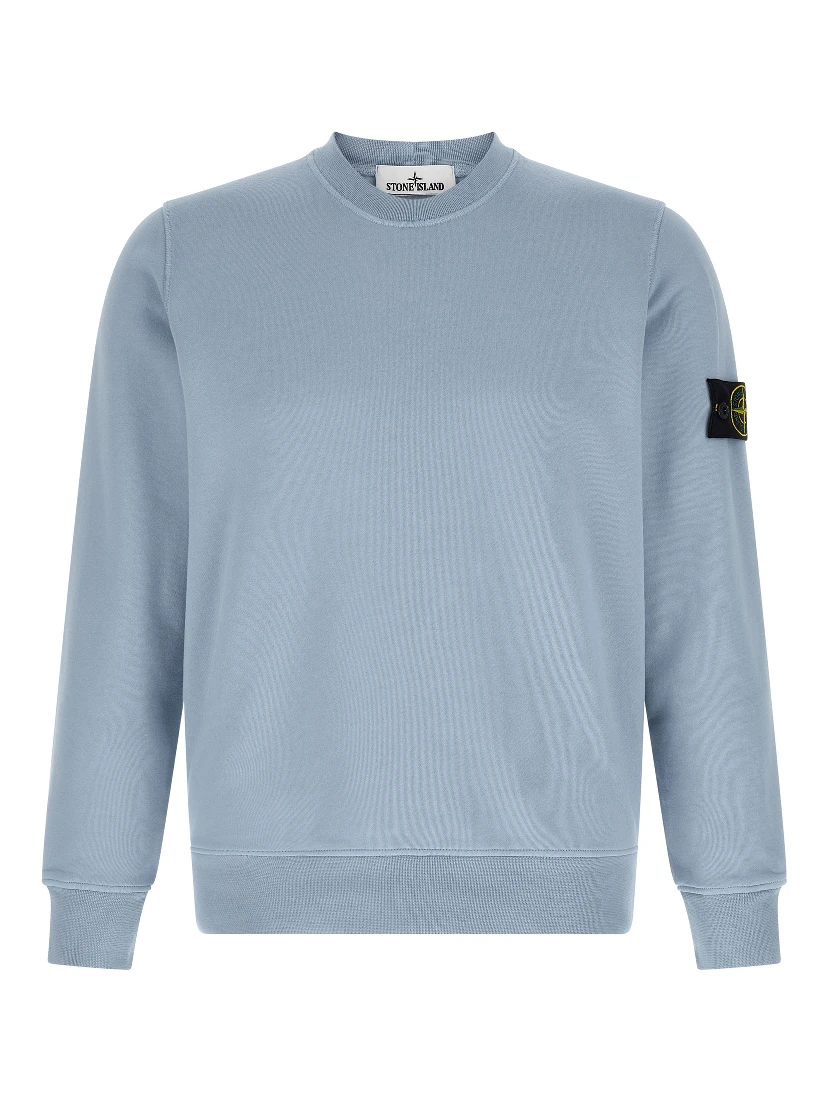 Blue Cotton Sweatshirt