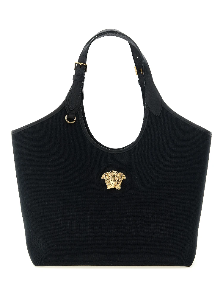 Black Cotton Tote Bag