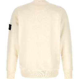 Beige Cotton Sweatshirt