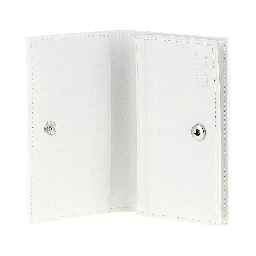 White Polyethylene Cardholder