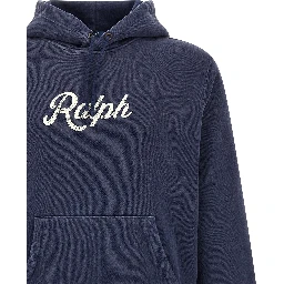 Blue Cotton Sweatshirt
