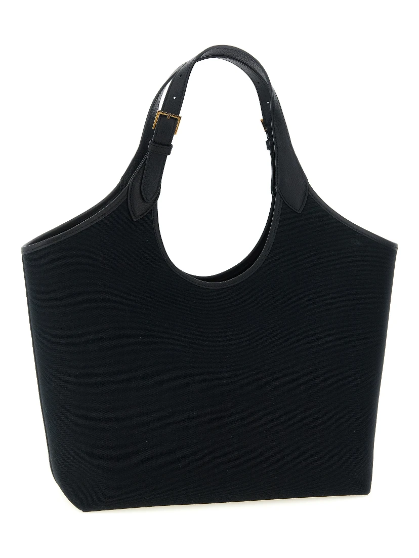Black Cotton Tote Bag