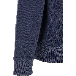 Blue Cotton Sweatshirt