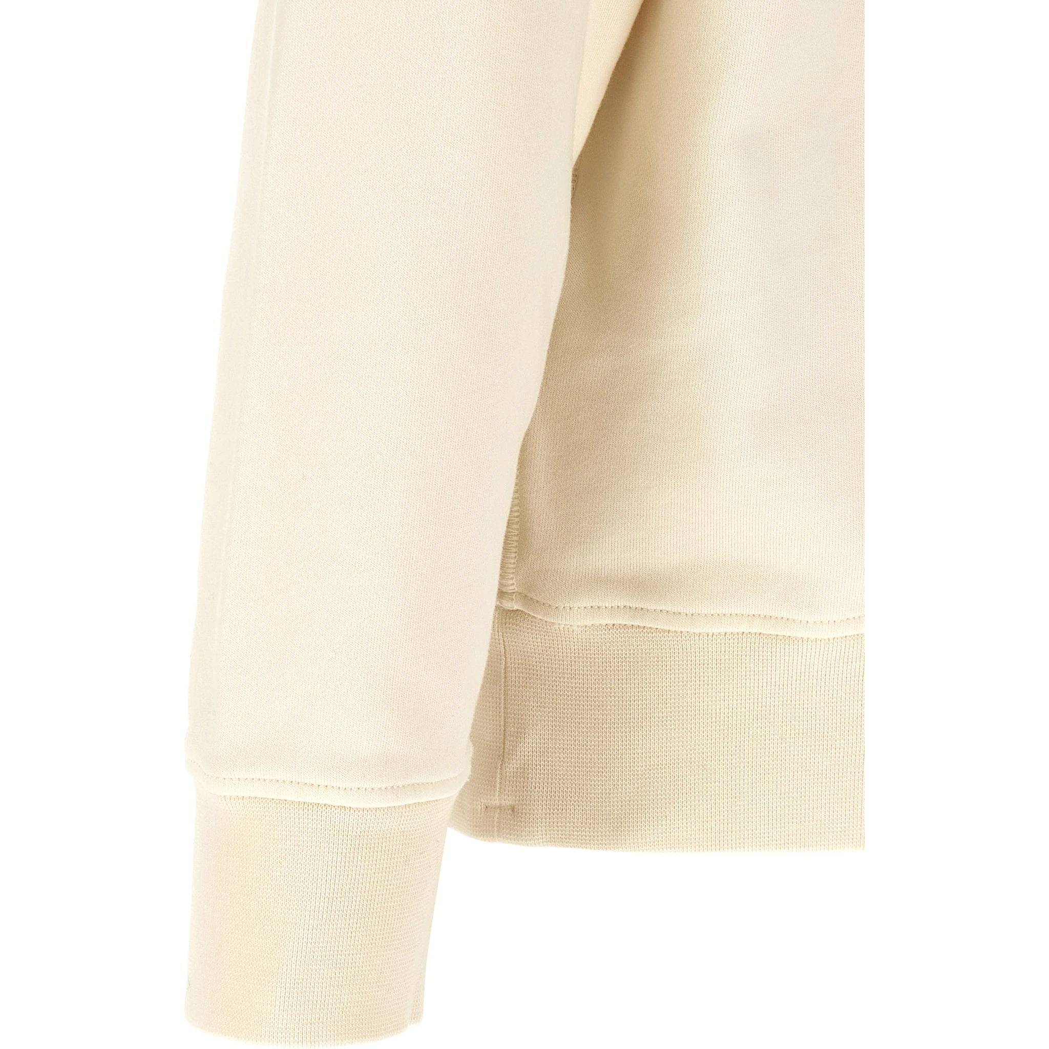 Beige Cotton Sweatshirt