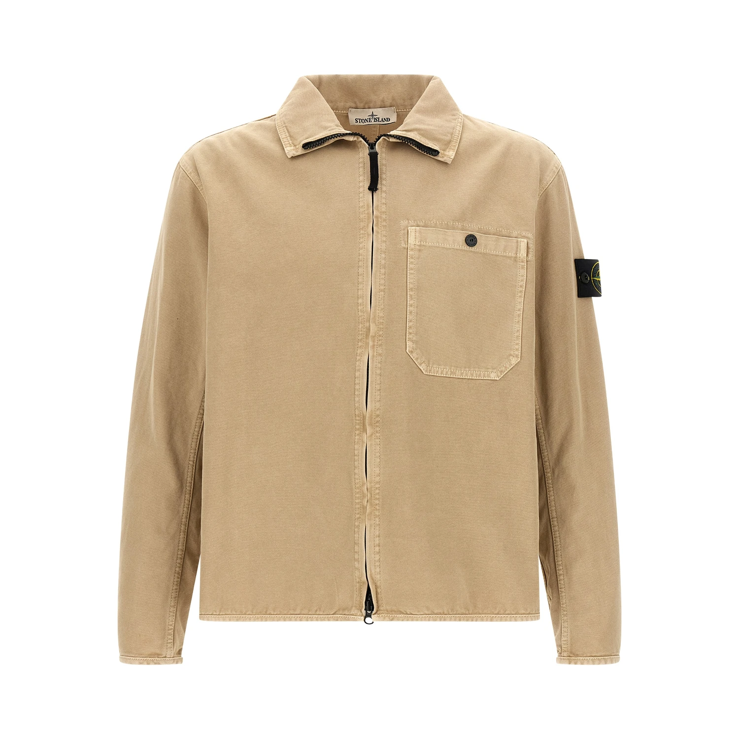 Beige Cotton Blouse