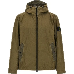 Bicolor Polyamide Shell Jacket