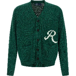 Bicolor Linen Cardigan