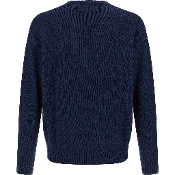 Blue Linen Cardigan