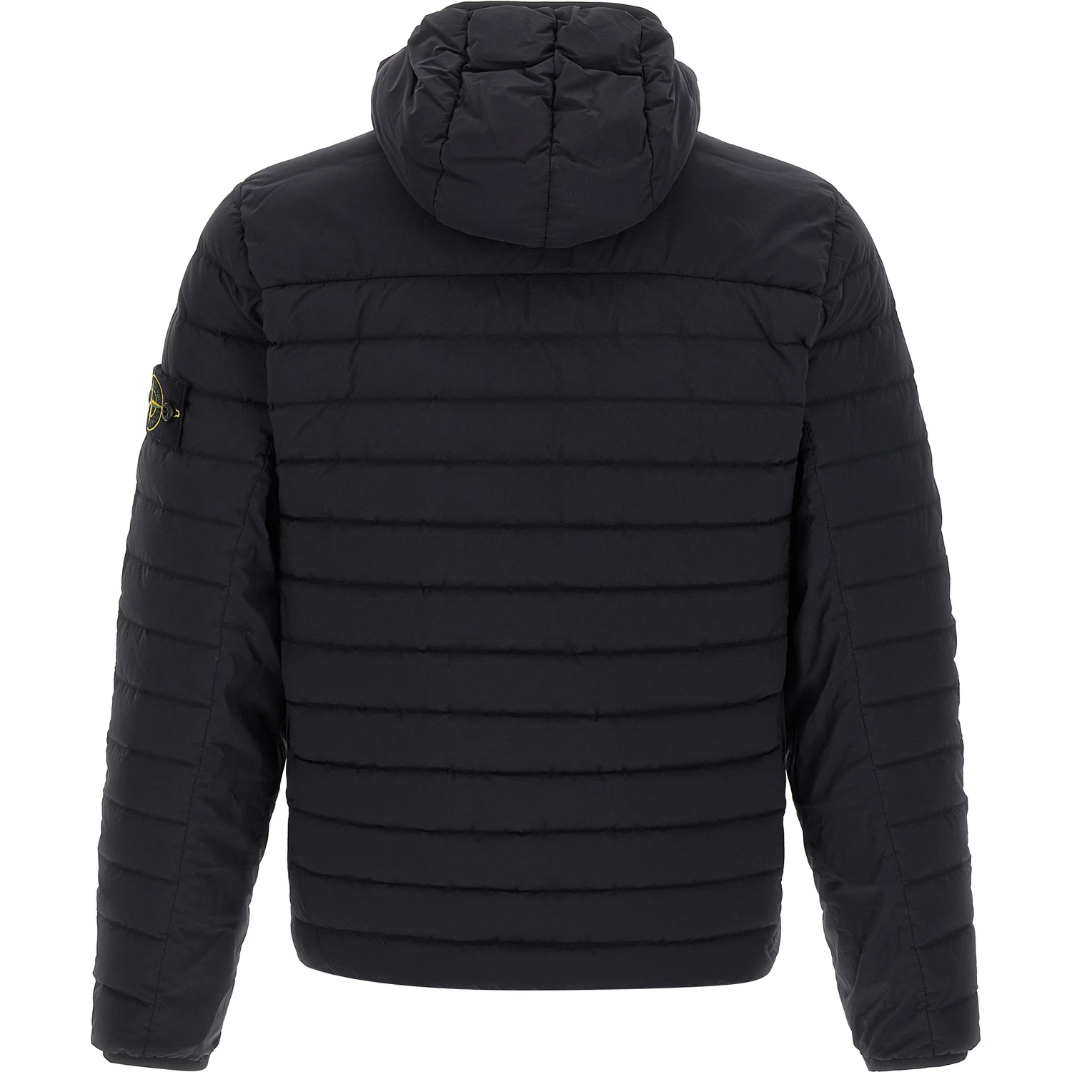 Blue Polyamide Full-Length Jacket