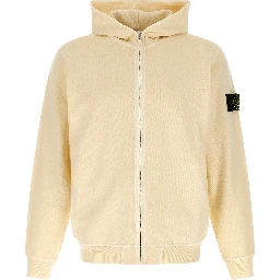 Beige Cotton Sweatshirt
