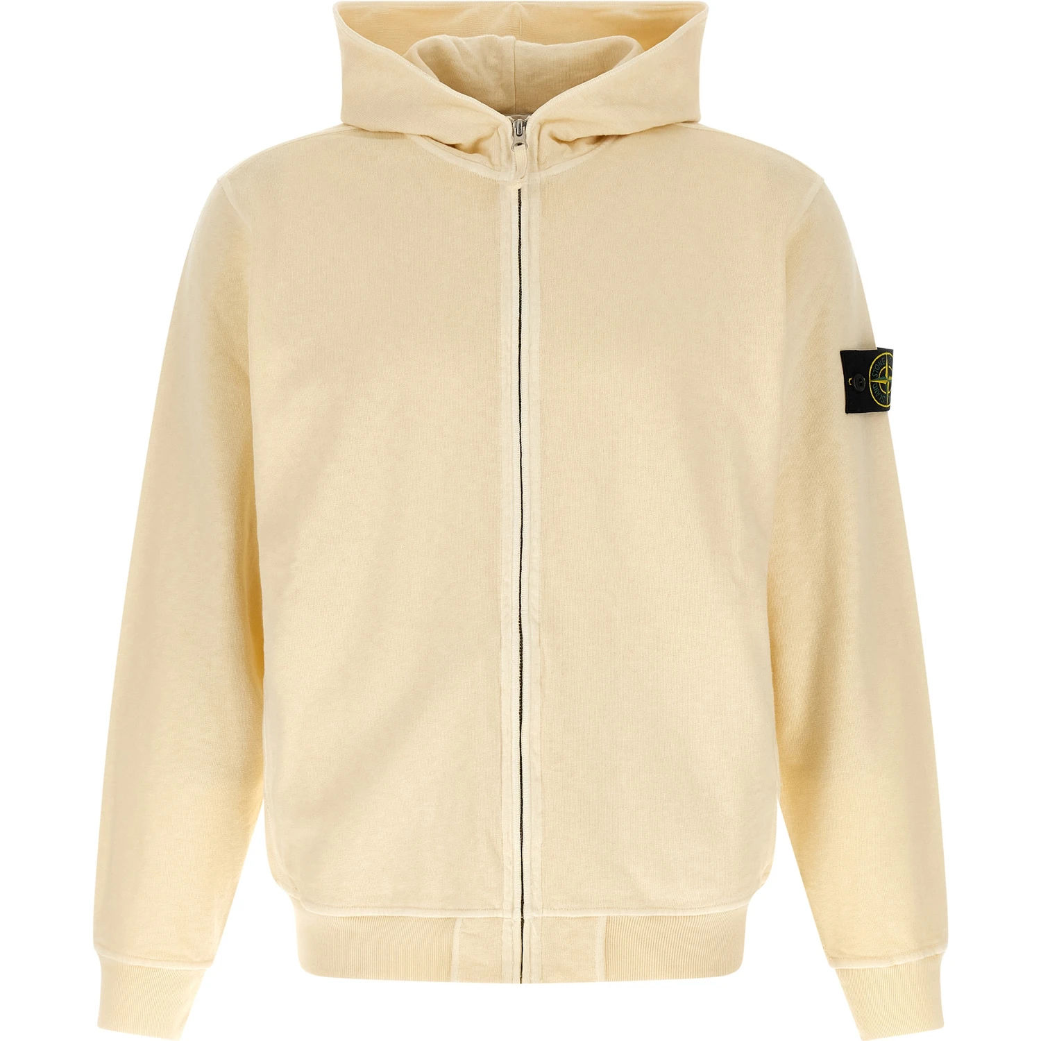 Beige Cotton Sweatshirt