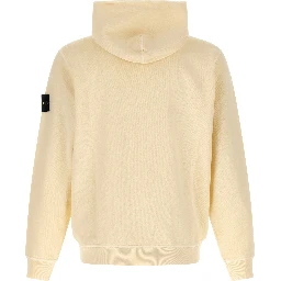 Beige Cotton Sweatshirt