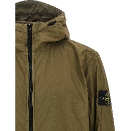 Bicolor Polyamide Shell Jacket
