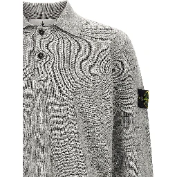 Gray Cotton Polo Shirt