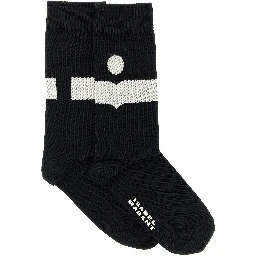 Black Cotton Socks