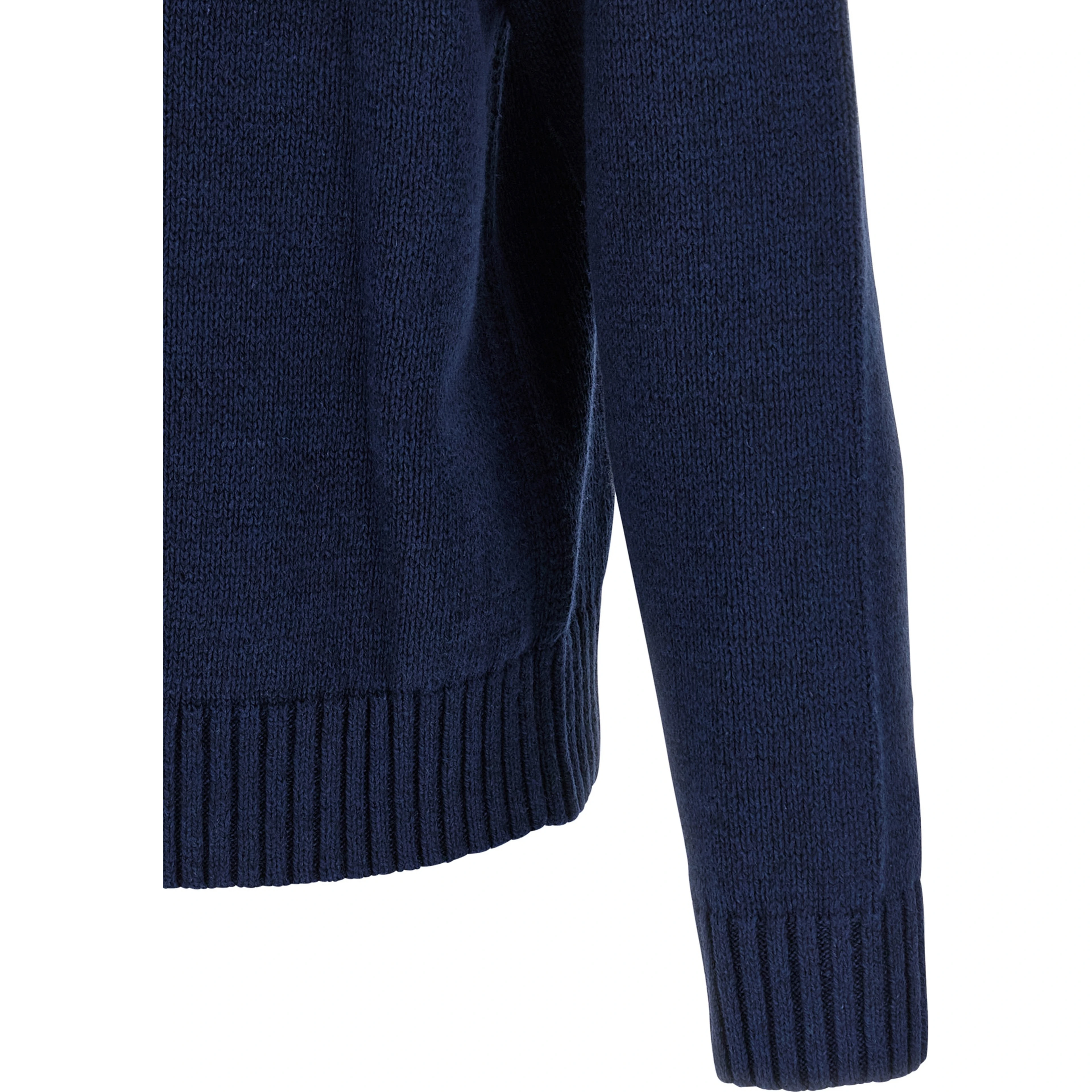 Blue Linen Cardigan