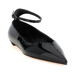 Black Calfskin Ballet Flats