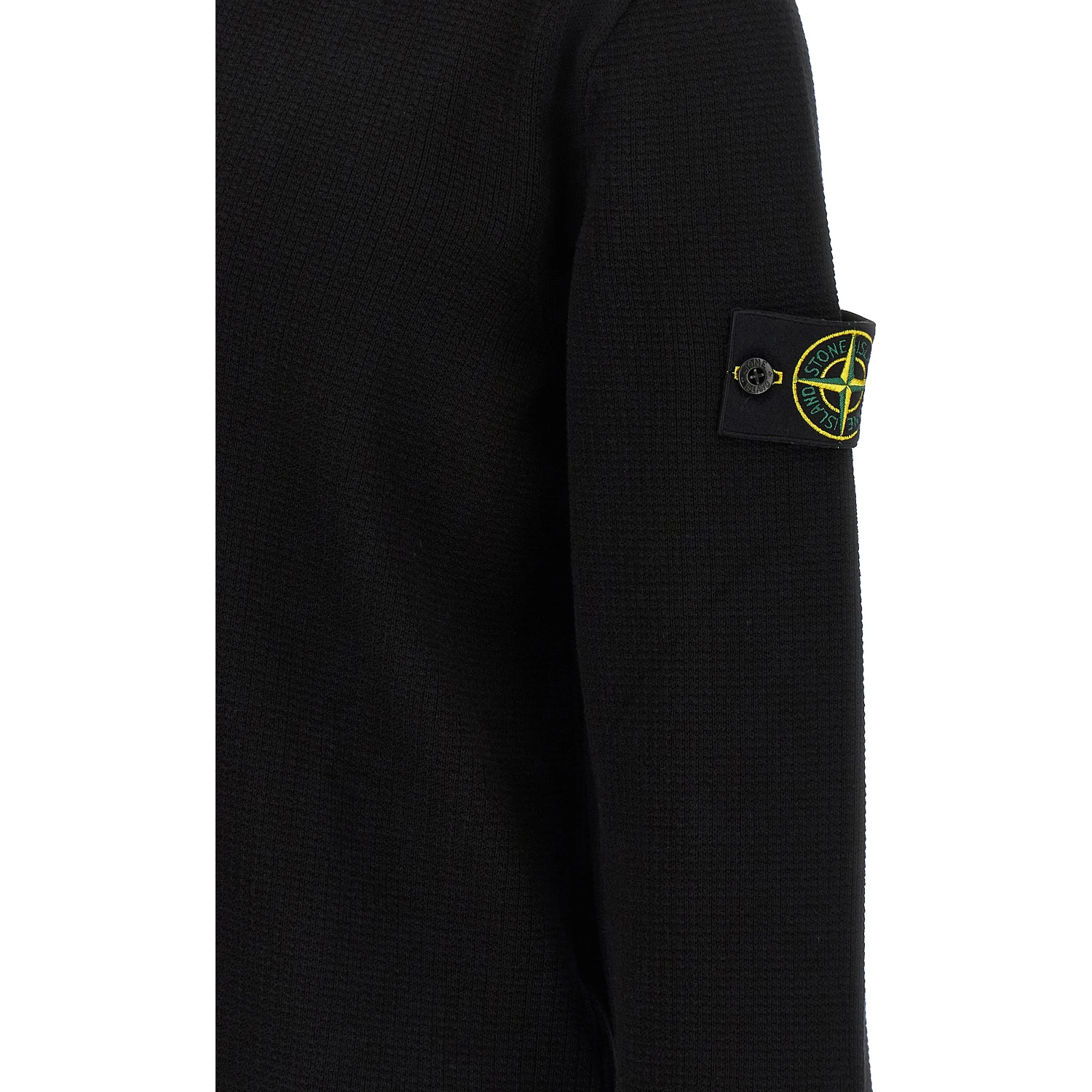Black Cotton Polo Shirt