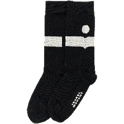 Black Cotton Socks
