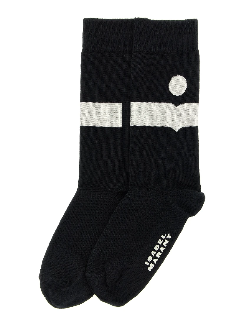 Black Cotton Socks