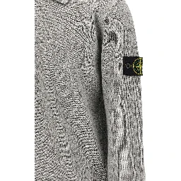 Gray Cotton Polo Shirt