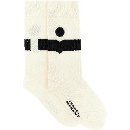Beige Cotton Socks