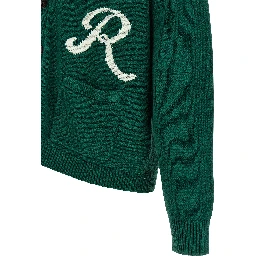 Bicolor Linen Cardigan