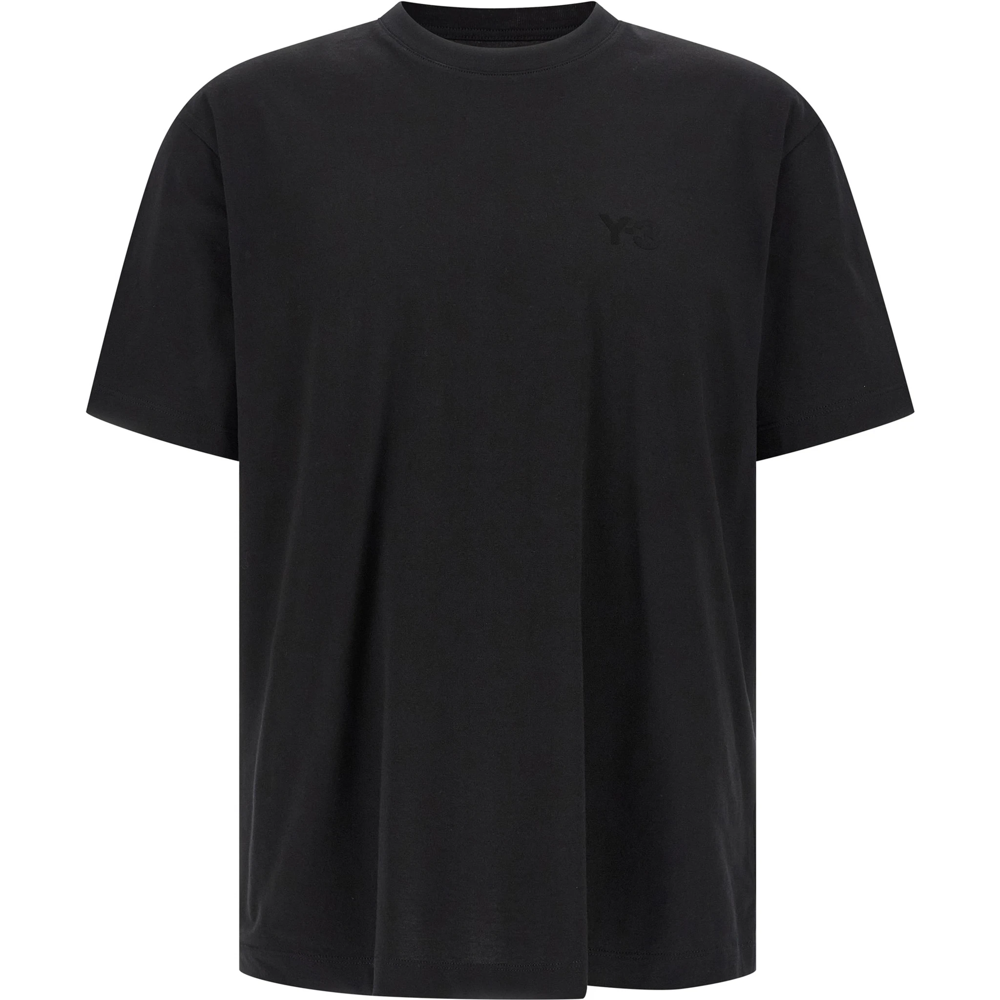 Black Cotton T-Shirt