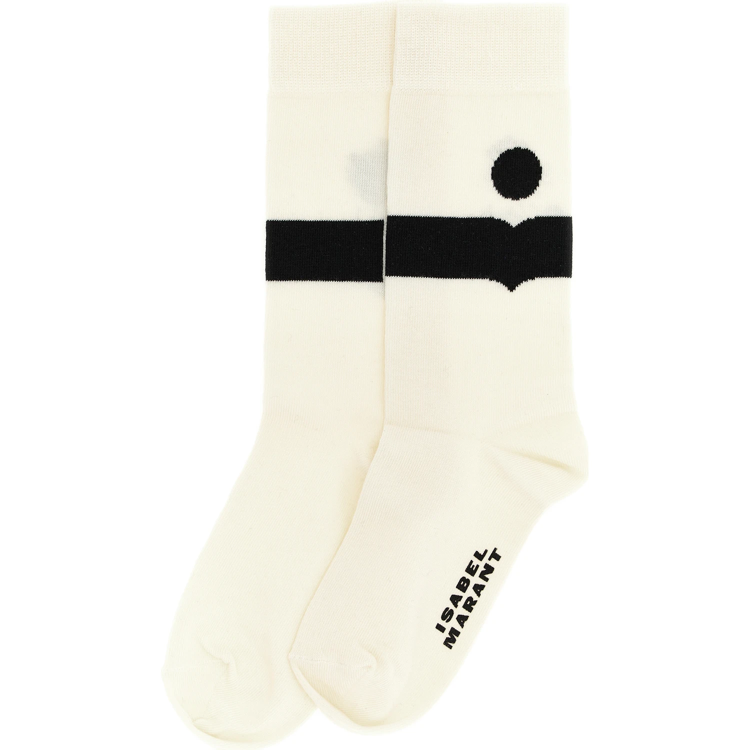 Beige Cotton Socks