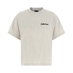 Gray Cotton T-Shirt