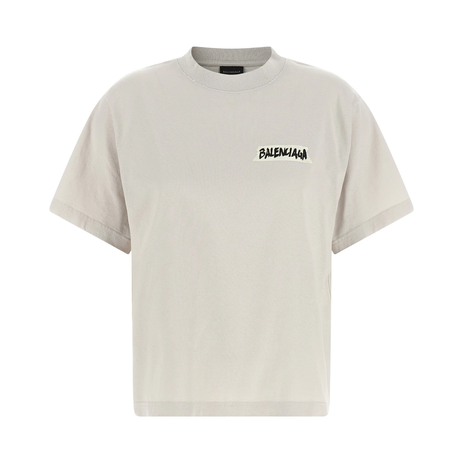 Gray Cotton T-Shirt