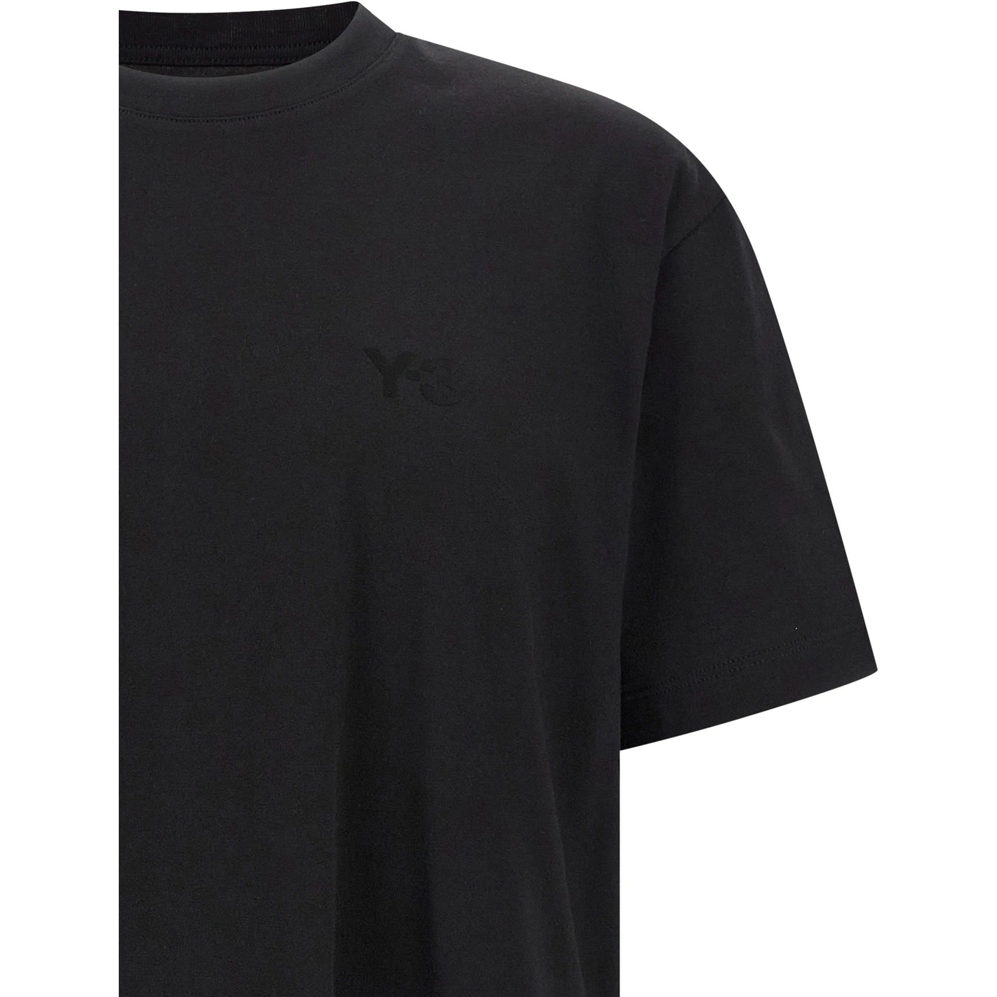 Black Cotton T-Shirt