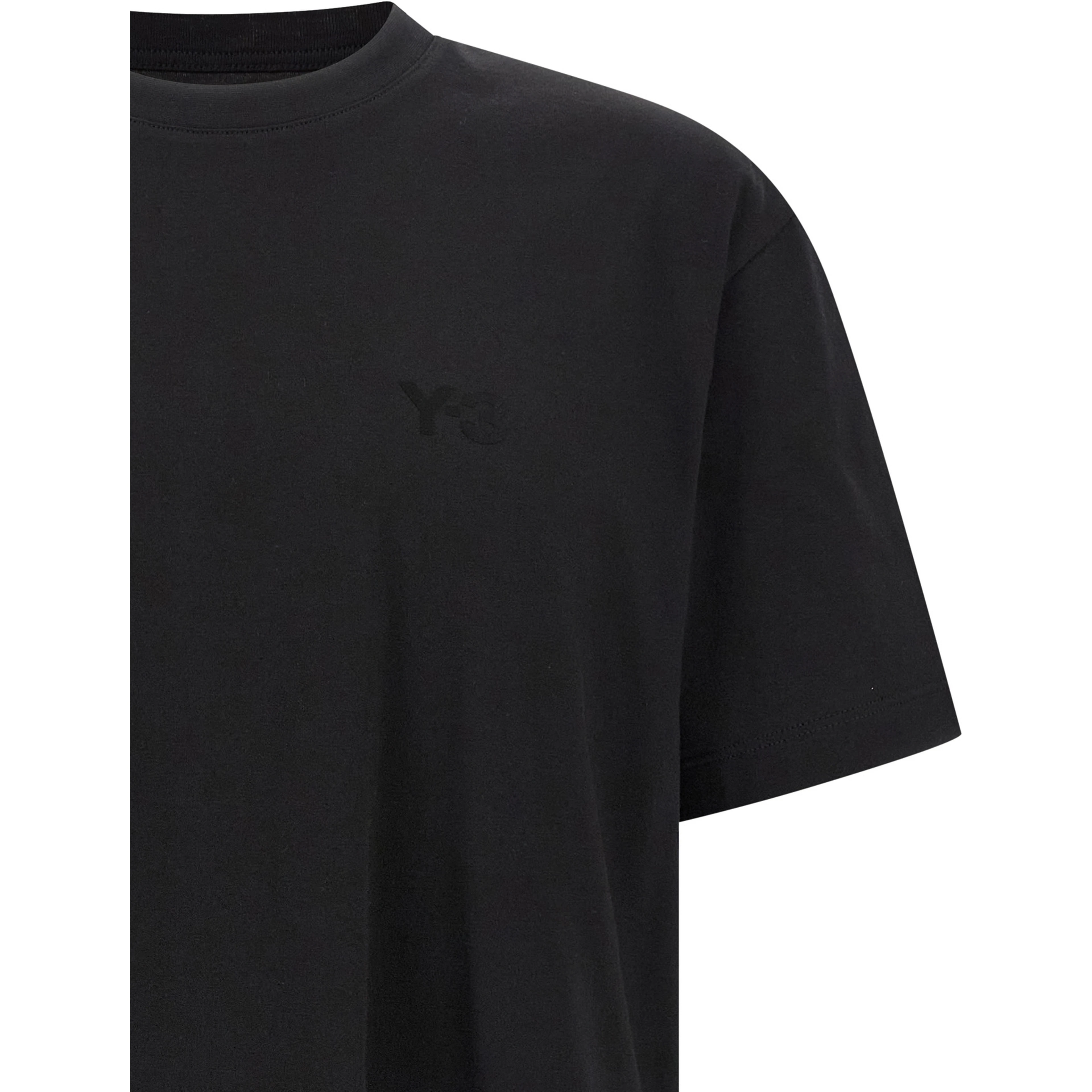 Black Cotton T-Shirt