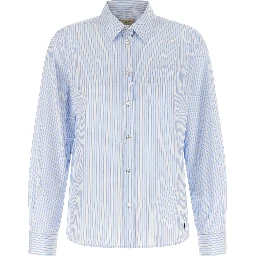 Blue Cotton Blouse
