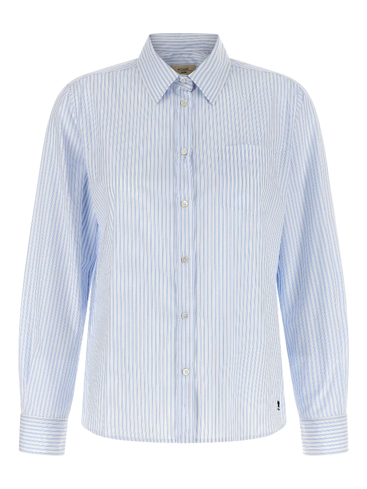 Blue Cotton Blouse
