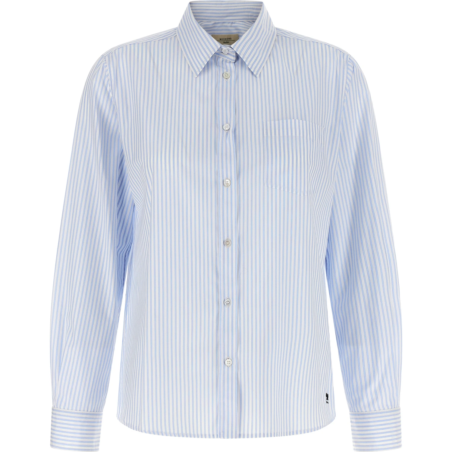 Blue Cotton Blouse