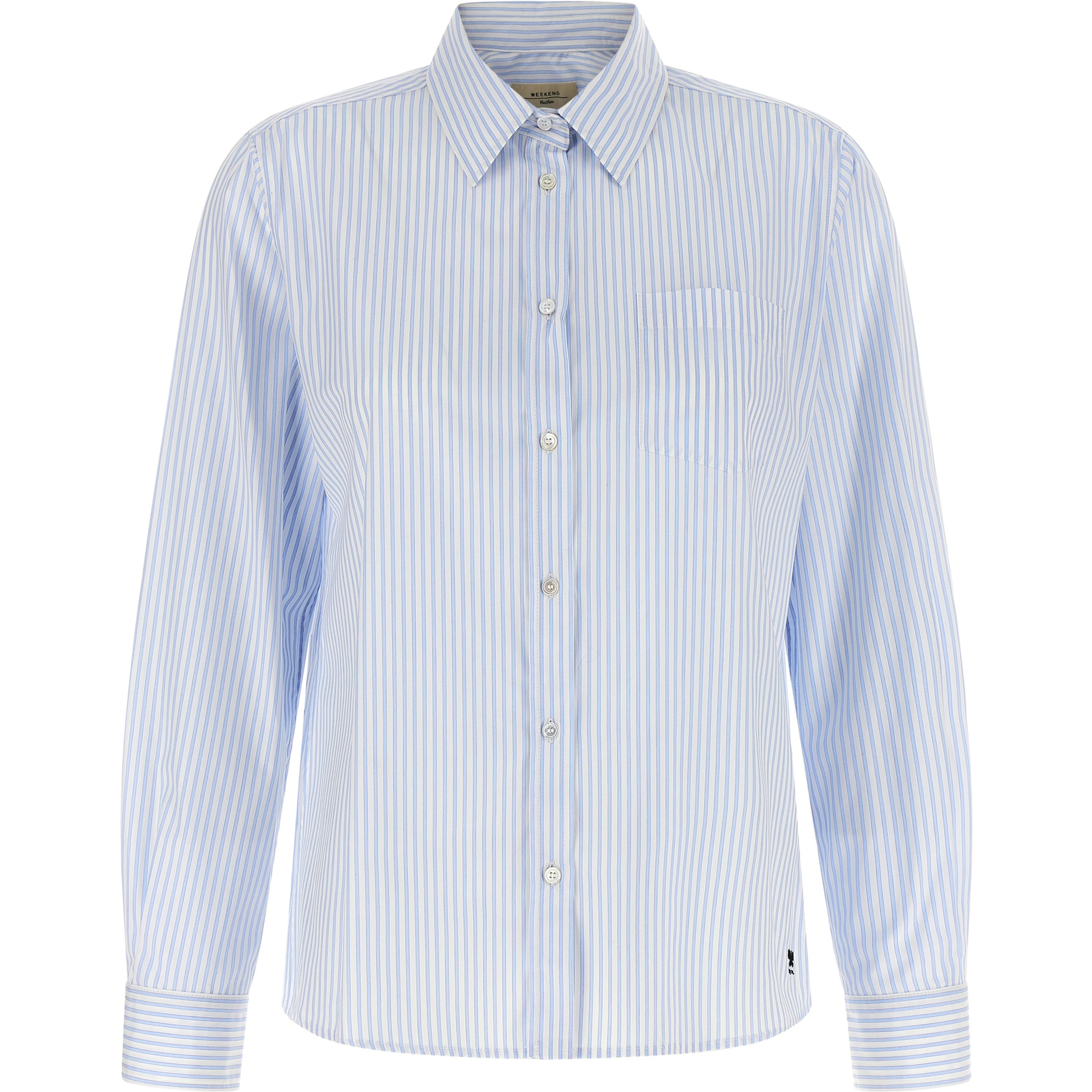 Blue Cotton Blouse